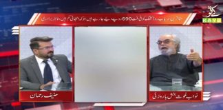Nawab Ghous Bakhsh Barozai Exclusive Interview | Straight Talk with Hanif Rehman | 24th March 2021 | K2 | Kay2 TV