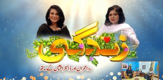 Healthy Lifestyle | Zindagi with Rida Imran & Dr.Afshan Khan | 10th November 2021 | K2 | Kay2 TV