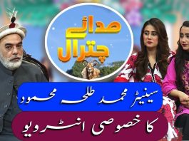 Exclusive Interview with Senator Muhammad Talha Mahmood | Sada-e-Chitral | 7th Sep 2024 | Kay2 TV