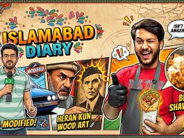 Islamabad Diary: 1980 Modified Corolla, Heran Kun Wood Art aur Best Shawarma! 🚗🌯 | Kay2TV
