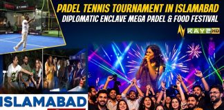 Padel Tennis Tournament in Islamabad | Diplomatic Enclave Mega Padel & Food Festival | Kay2TV